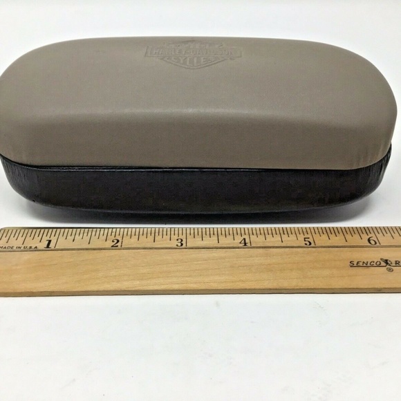 Harley Davidson~Two tone~Eyeglass~Sunglasses Case - Picture 7 of 7